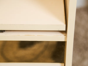 White Post Modern Shelf