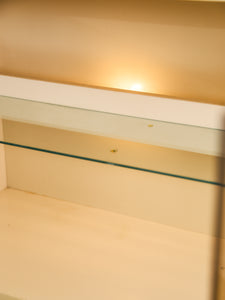 White Post Modern Shelf
