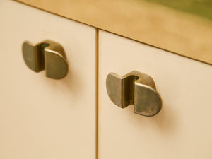 White Post Modern Shelf