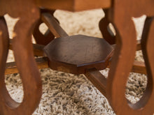 Load image into Gallery viewer, Sunburst Octagon Side Table with Sculpted Legs

