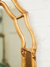 Load image into Gallery viewer, Gilt Arch Mirror with Scalloped Silhouette
