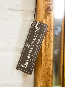 Gilt Arch Mirror with Scalloped Silhouette