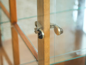 Gold and Wood Display Case
