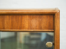 Load image into Gallery viewer, Gold and Wood Display Case
