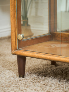 Gold and Wood Display Case