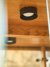 Load image into Gallery viewer, Gold and Wood Display Case
