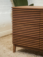 Load image into Gallery viewer, Compact Slat 6 Drawer Dresser
