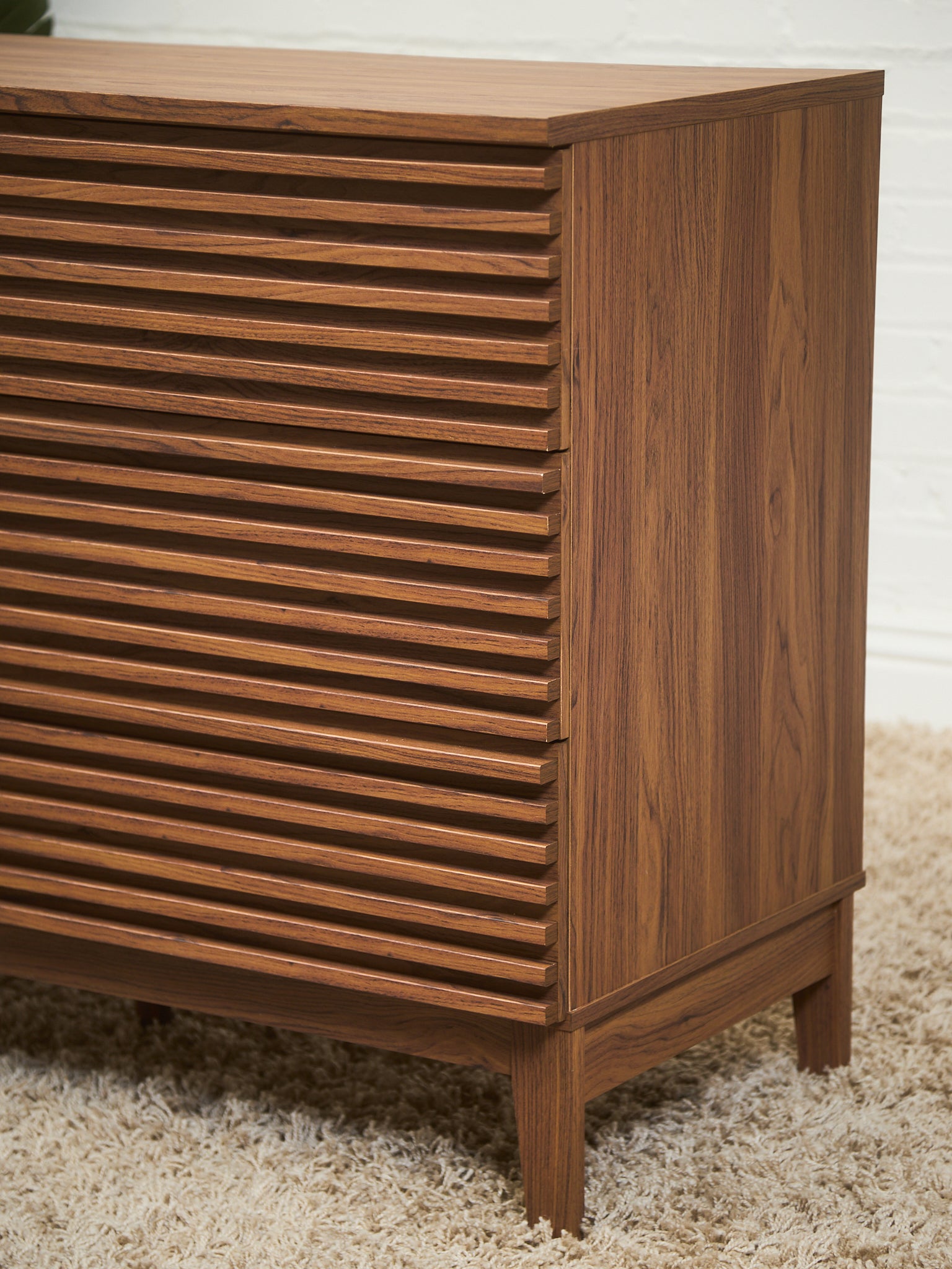 Slat Drawer Compact Slat 6 Drawer Dresser – Sunbeam Vintage