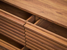 Load image into Gallery viewer, Compact Slat 6 Drawer Dresser
