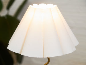 Squiggly Gold Lamp