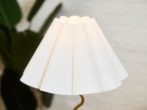 Squiggly Gold Lamp