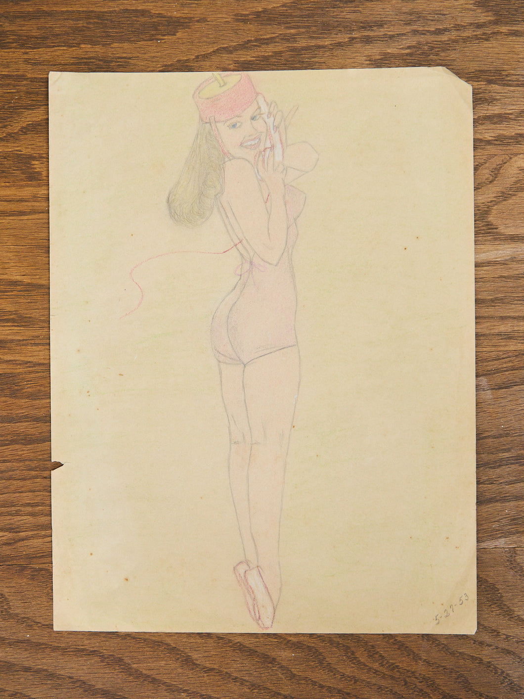Signed original 1953 #02