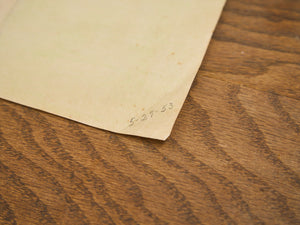 Signed original 1953 #02