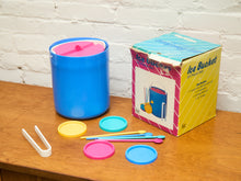 Load image into Gallery viewer, Fun post modern plastic Ice bucket with covers and straws for cups
