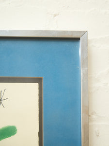 Joan Miró Hommage à Georges Braque Origibal Numbered Lithograph