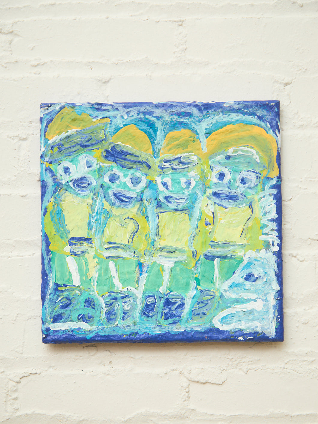 “The Crew” Abstract Expression in Acrylic