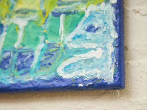 “The Crew” Abstract Expression in Acrylic