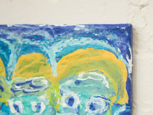 “The Crew” Abstract Expression in Acrylic
