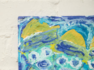 “The Crew” Abstract Expression in Acrylic