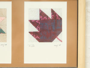 Origami Signed Framed Art