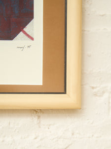 Origami Signed Framed Art