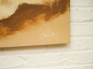 Massive Cat Painting by Collins