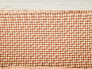 Houndstooth Amber 1960’s Handsome Sofa