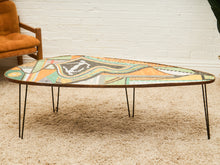 Load image into Gallery viewer, Italian Art 1960’s Tile Amoebic Coffee Table

