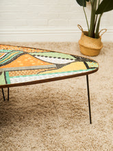 Load image into Gallery viewer, Italian Art 1960’s Tile Amoebic Coffee Table
