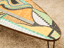 Load image into Gallery viewer, Italian Art 1960’s Tile Amoebic Coffee Table

