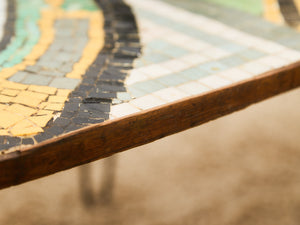 Italian Art 1960’s Tile Amoebic Coffee Table