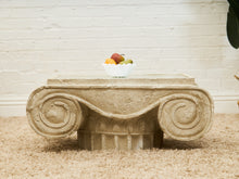 Load image into Gallery viewer, Architectural Ionic Column Capital Coffee Table
