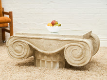 Load image into Gallery viewer, Architectural Ionic Column Capital Coffee Table
