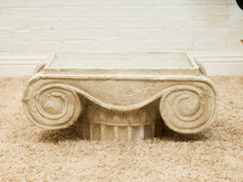 Load image into Gallery viewer, Architectural Ionic Column Capital Coffee Table
