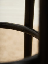 Load image into Gallery viewer, Rare set of 3 Black and Red Orange Thonet Stools
