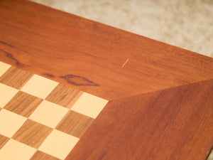 Vintage Checker Board Coffee Table