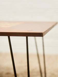 Vintage Checker Board Coffee Table