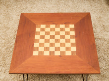Load image into Gallery viewer, Vintage Checker Board Coffee Table
