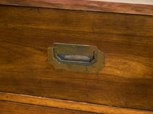 Load image into Gallery viewer, Pair of Vintage Formica Campaign Nightstands
