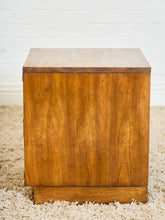 Load image into Gallery viewer, Pair of Vintage Formica Campaign Nightstands
