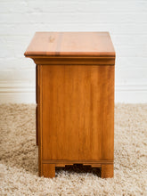 Load image into Gallery viewer, Pair of Western Style Solid Wood Nightstands with Ring Pulls
