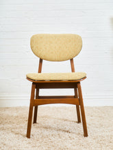 Load image into Gallery viewer, Set of 6 Mid-Century Modern Style Dining Chairs in Green Upholstery
