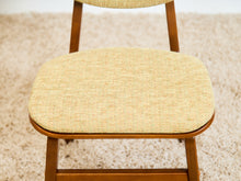 Load image into Gallery viewer, Set of 6 Mid-Century Modern Style Dining Chairs in Green Upholstery
