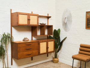Mid Century Wall Unit