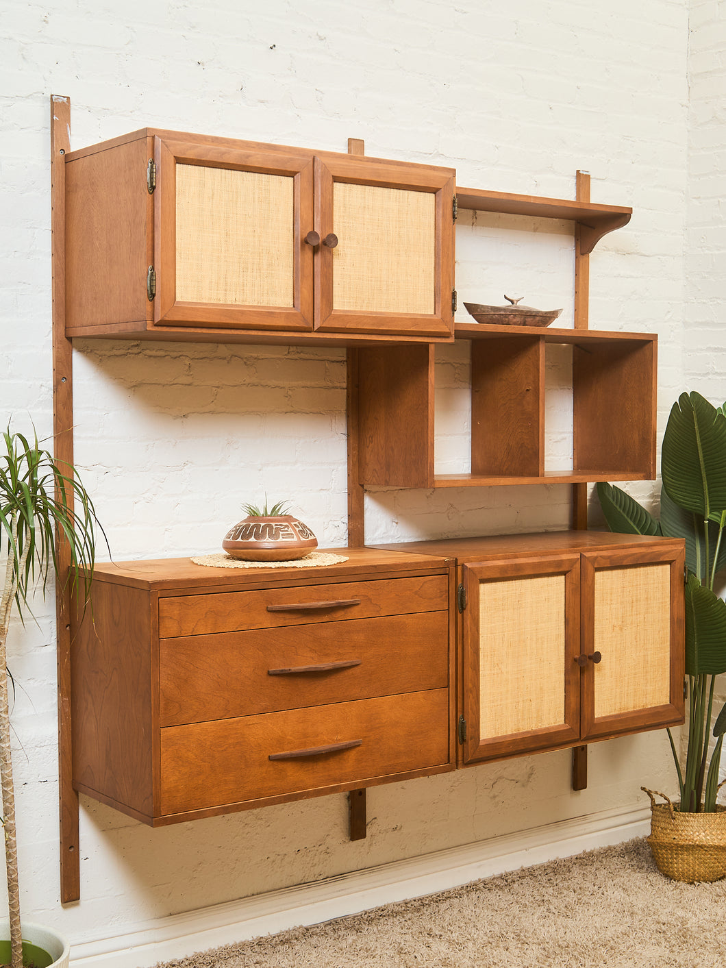 Mid Century Wall Unit