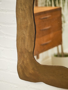 Metal Brutalist Mirror
