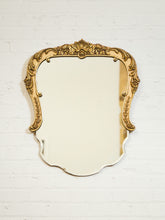 Load image into Gallery viewer, French Antique Half Frameless Ornate Mirror

