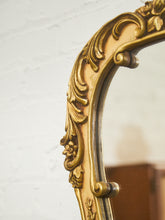 Load image into Gallery viewer, French Antique Half Frameless Ornate Mirror
