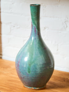 Glazed Stoneware Vase