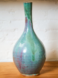 Glazed Stoneware Vase
